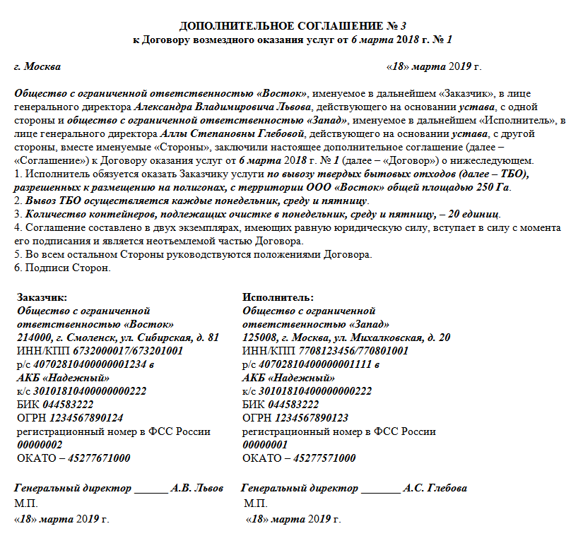 Доп Соглашение Аренда Скидка